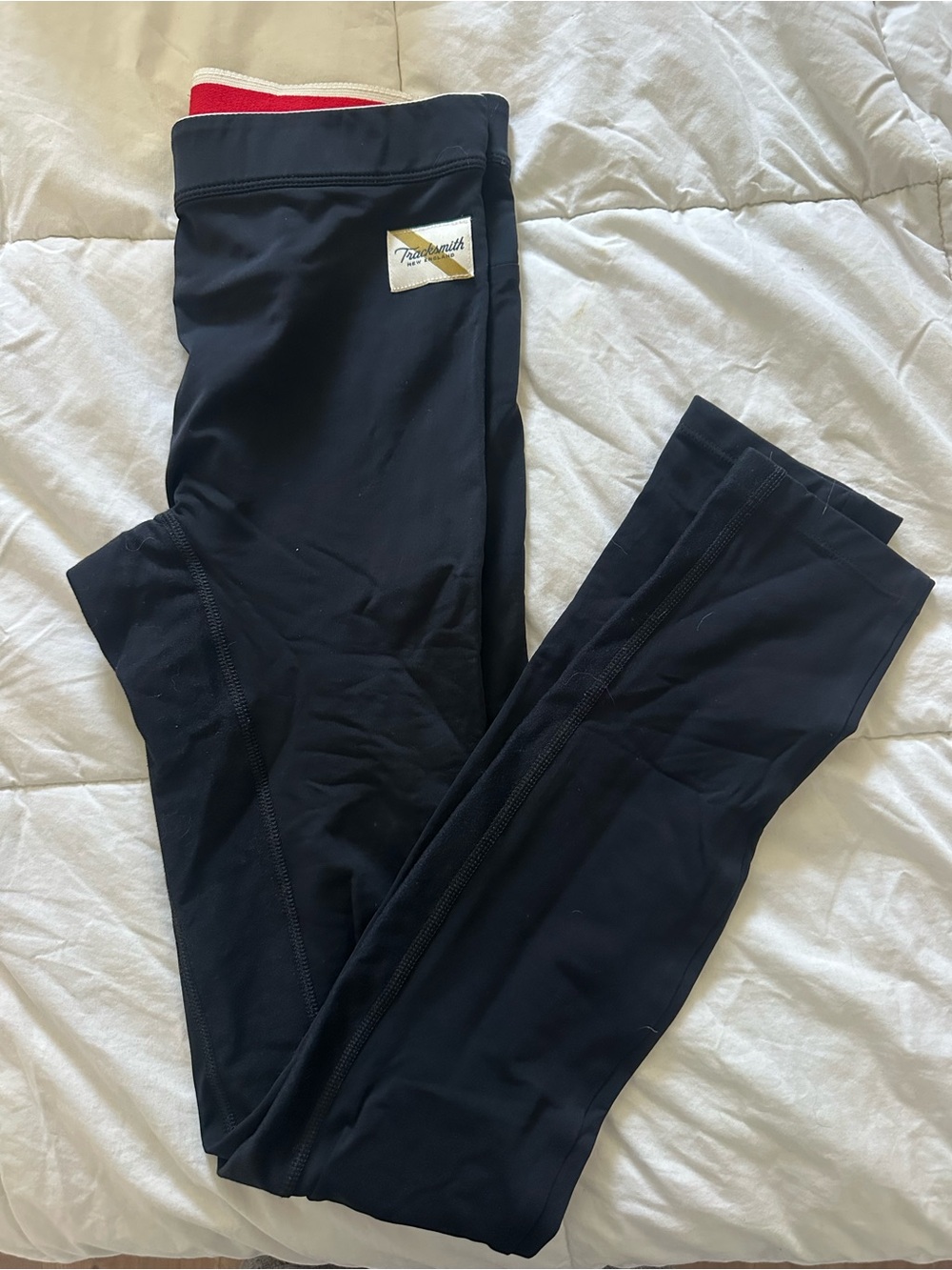 Tracksmith Black Turnover Tights